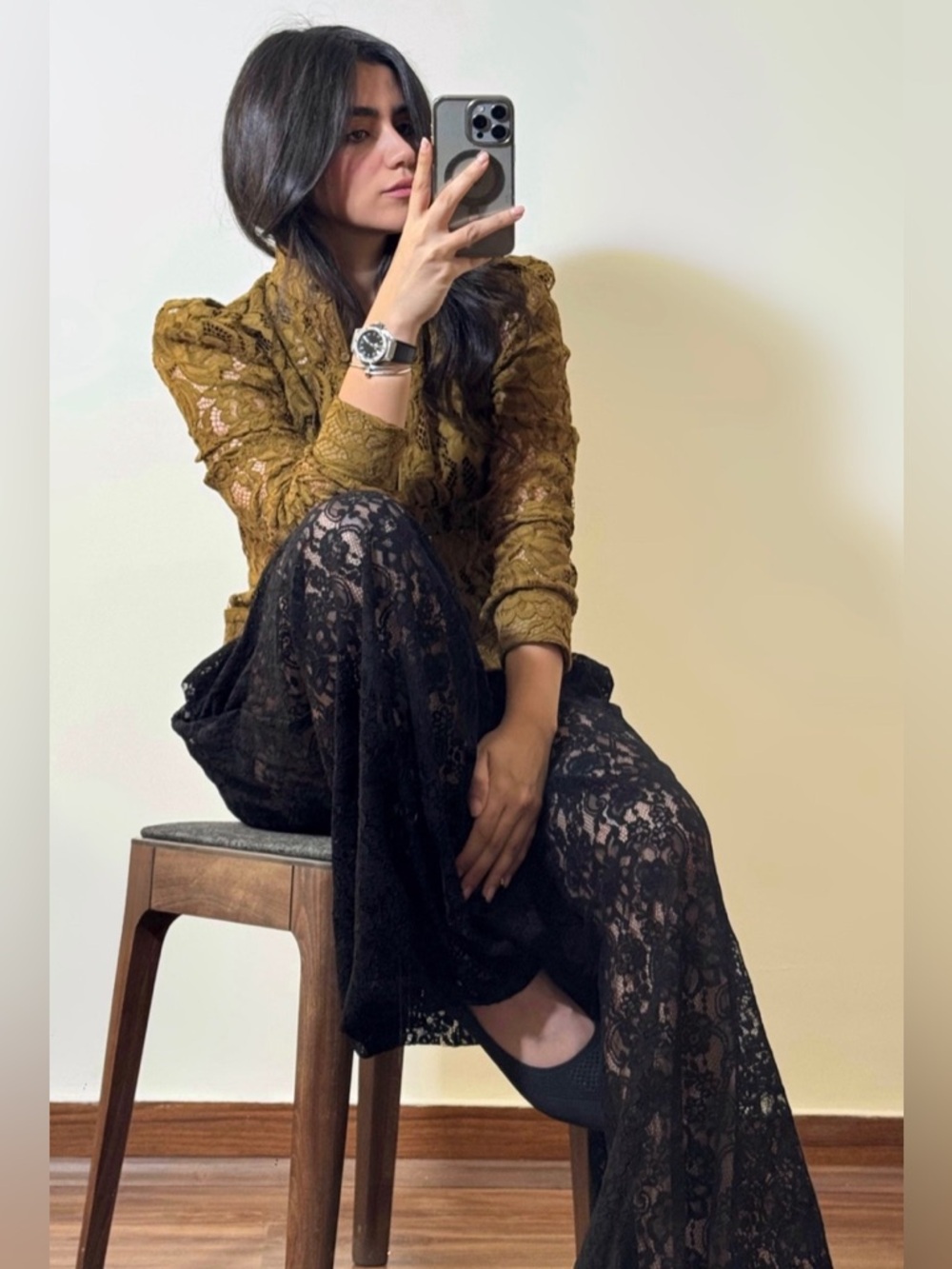 Zara lace ballon pants - Picture 6 of 15